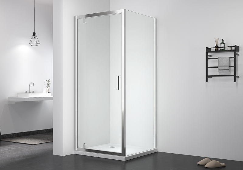 PV 306+PV 01 6mm kolay temizlenebilir cam menteşe klasik duş kapısı+yan panel